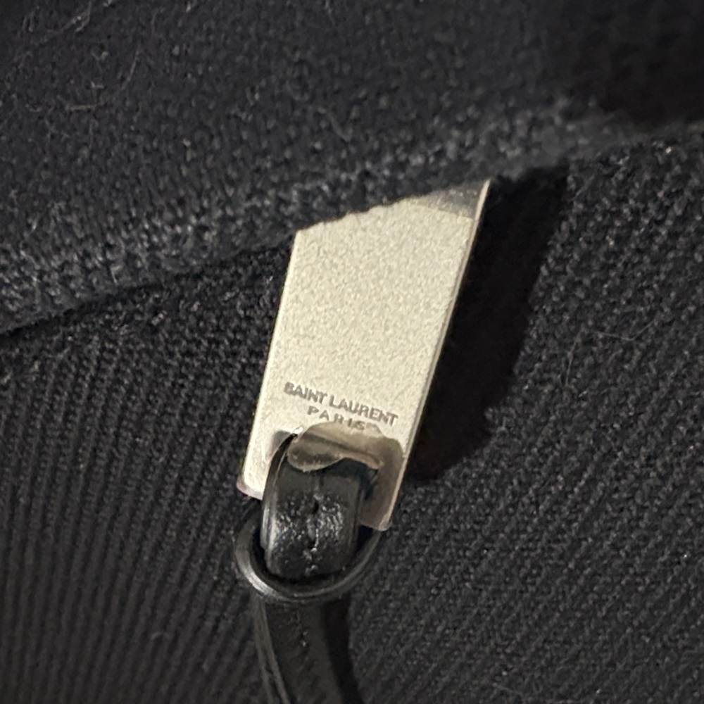 Saint Laurent Classic Black Large Backpack 12”x16”x5.5” Unisex - Picture 9 of 12